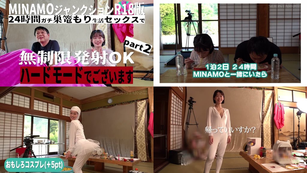MINAMOジャンクションR18 24時間巣ごもり生活SEX無制限発射OK ハードモードPart2 