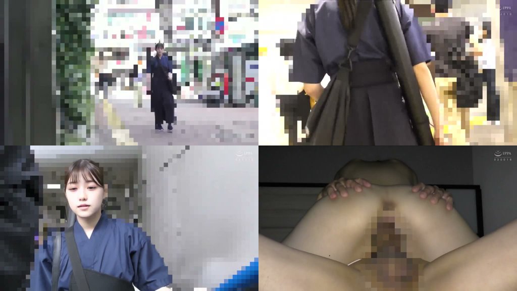 紺弓道着ちゃん035